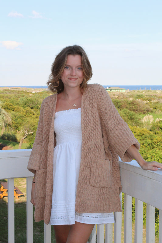 Caramel Cloud Cardigan