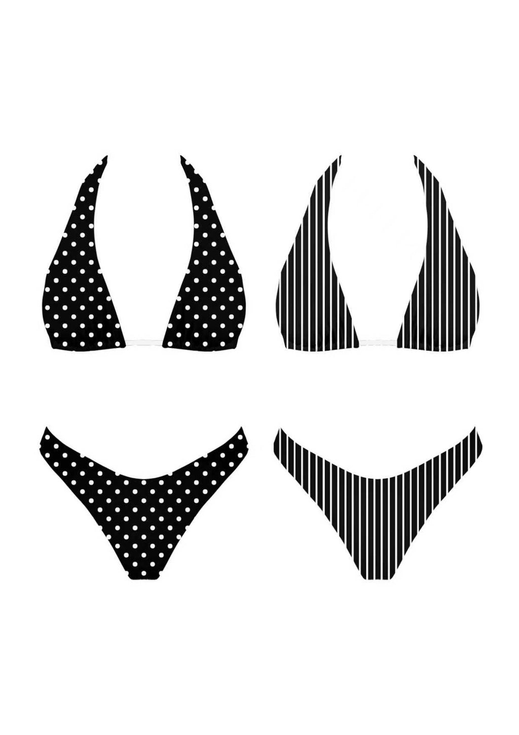 Midnight Tide Reversible Bikini
