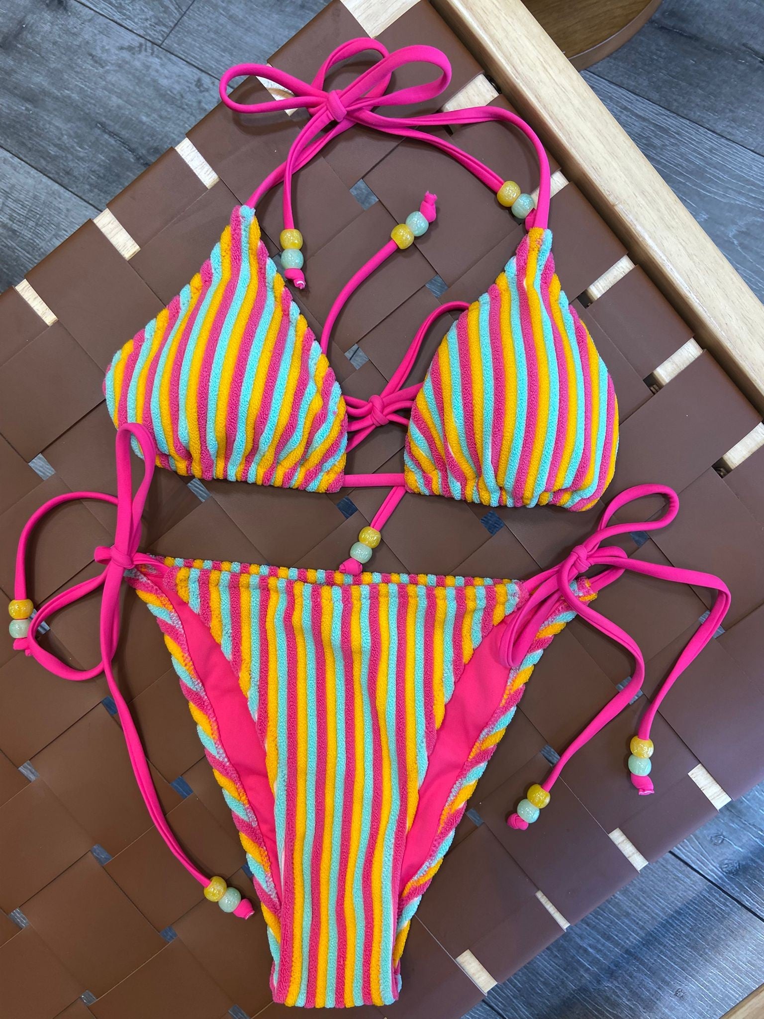 Sorbet Stripe Bikini