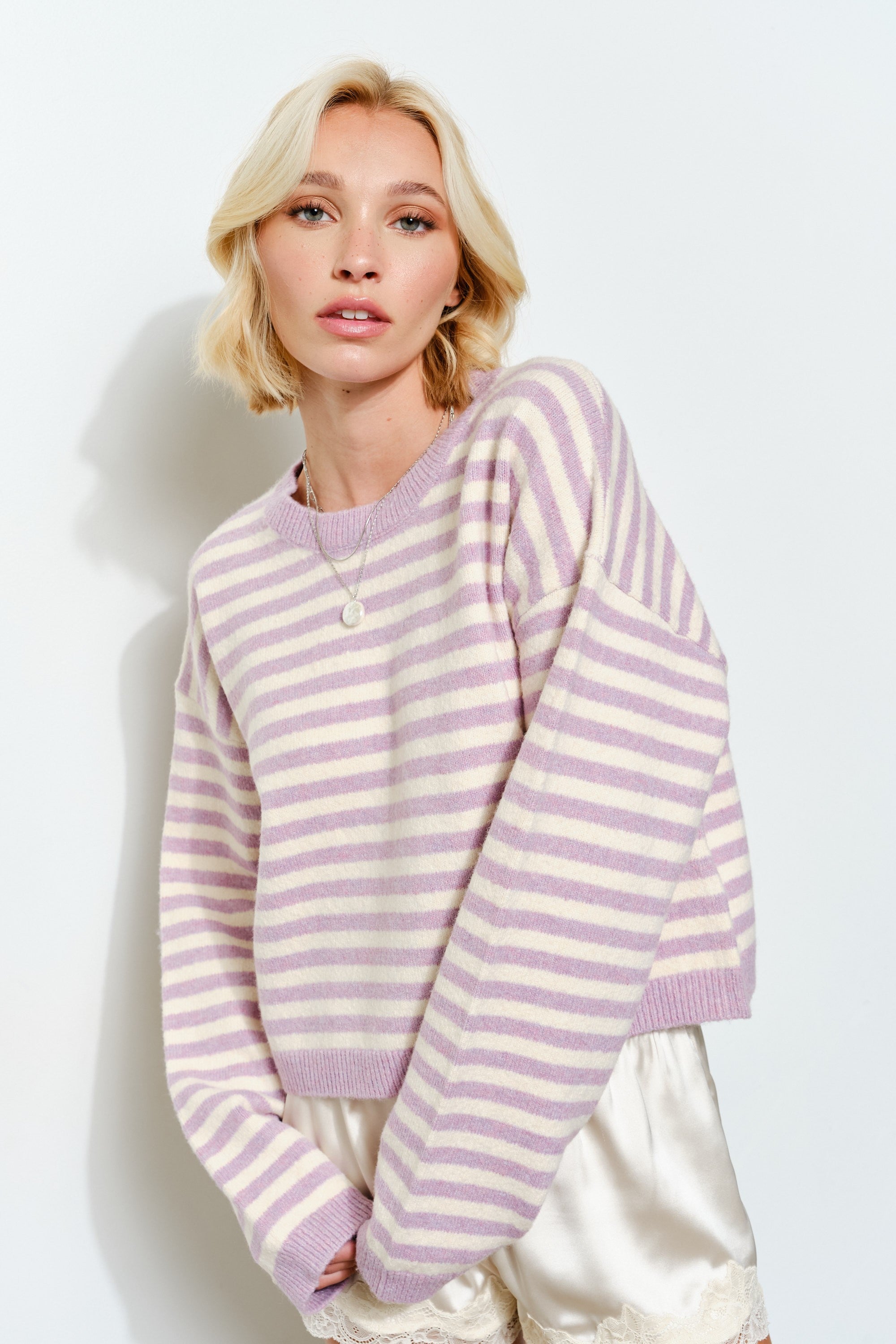 Pastel Stripe Knit