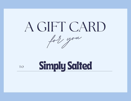 Simply Salted Gift Card
