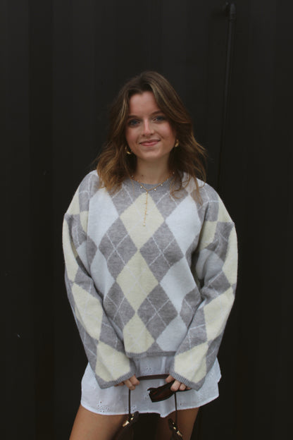 Vintage Scholar Sweater