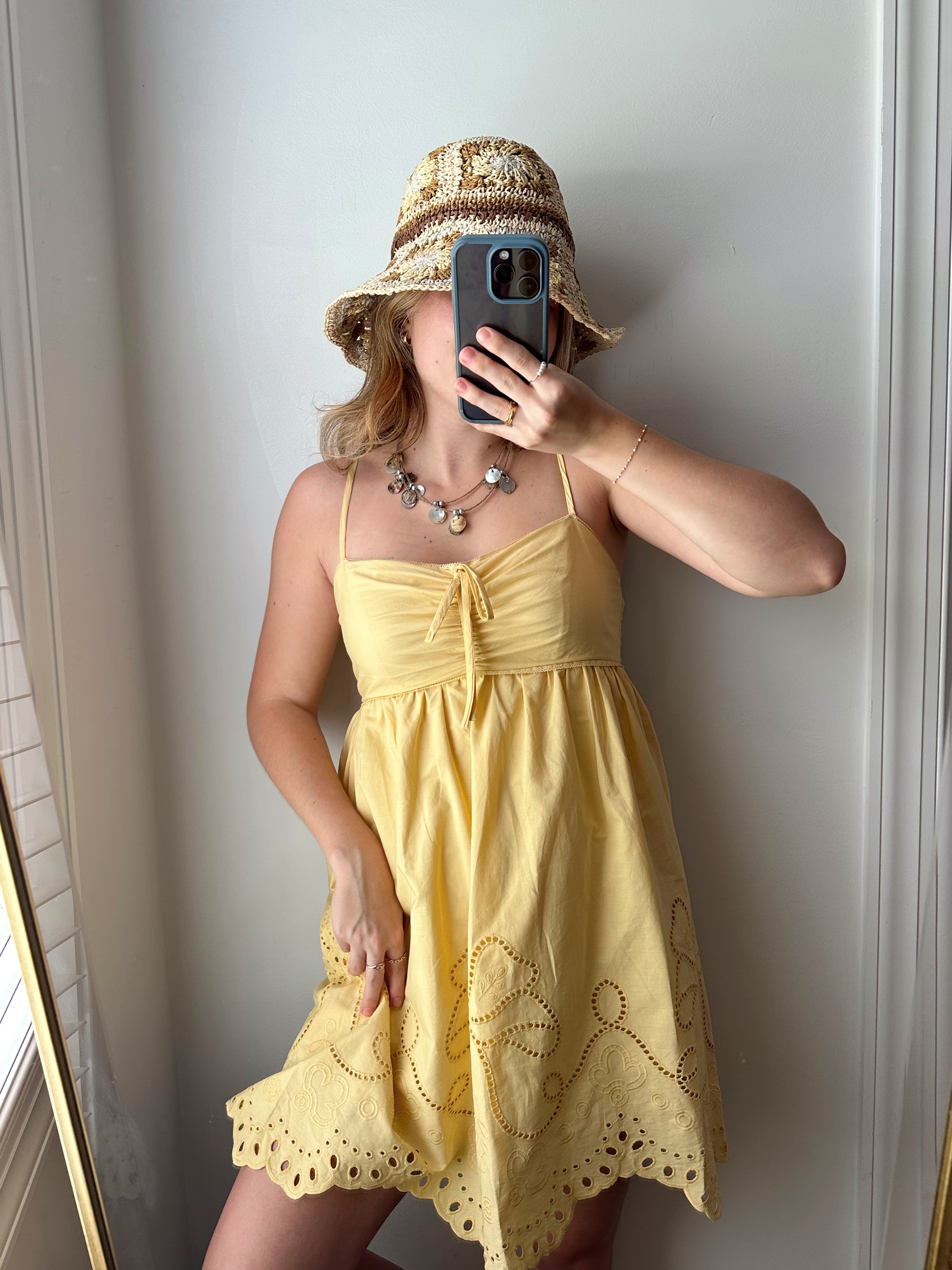 Honey Eyelet Dress