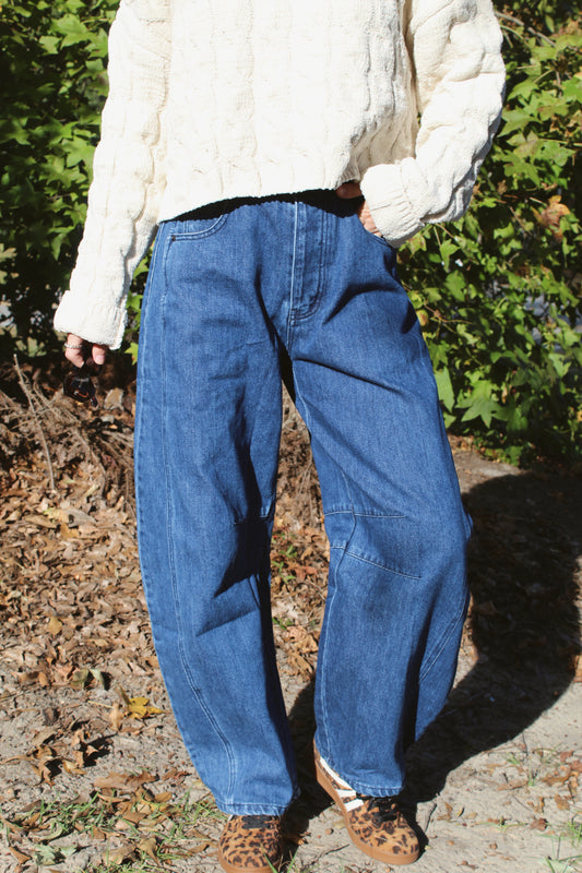 Everyday Barrel Jean