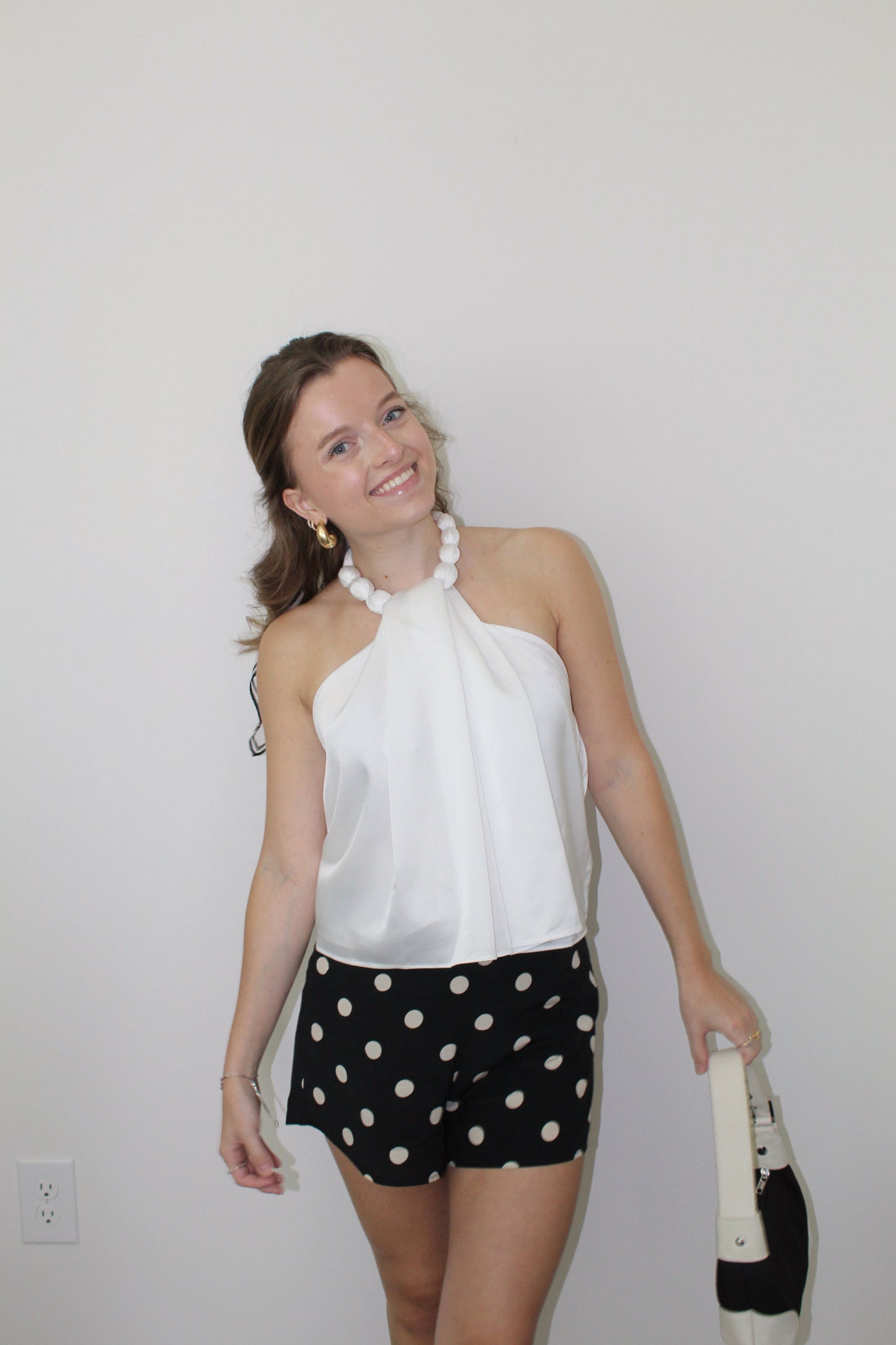 Pearl Tie Top