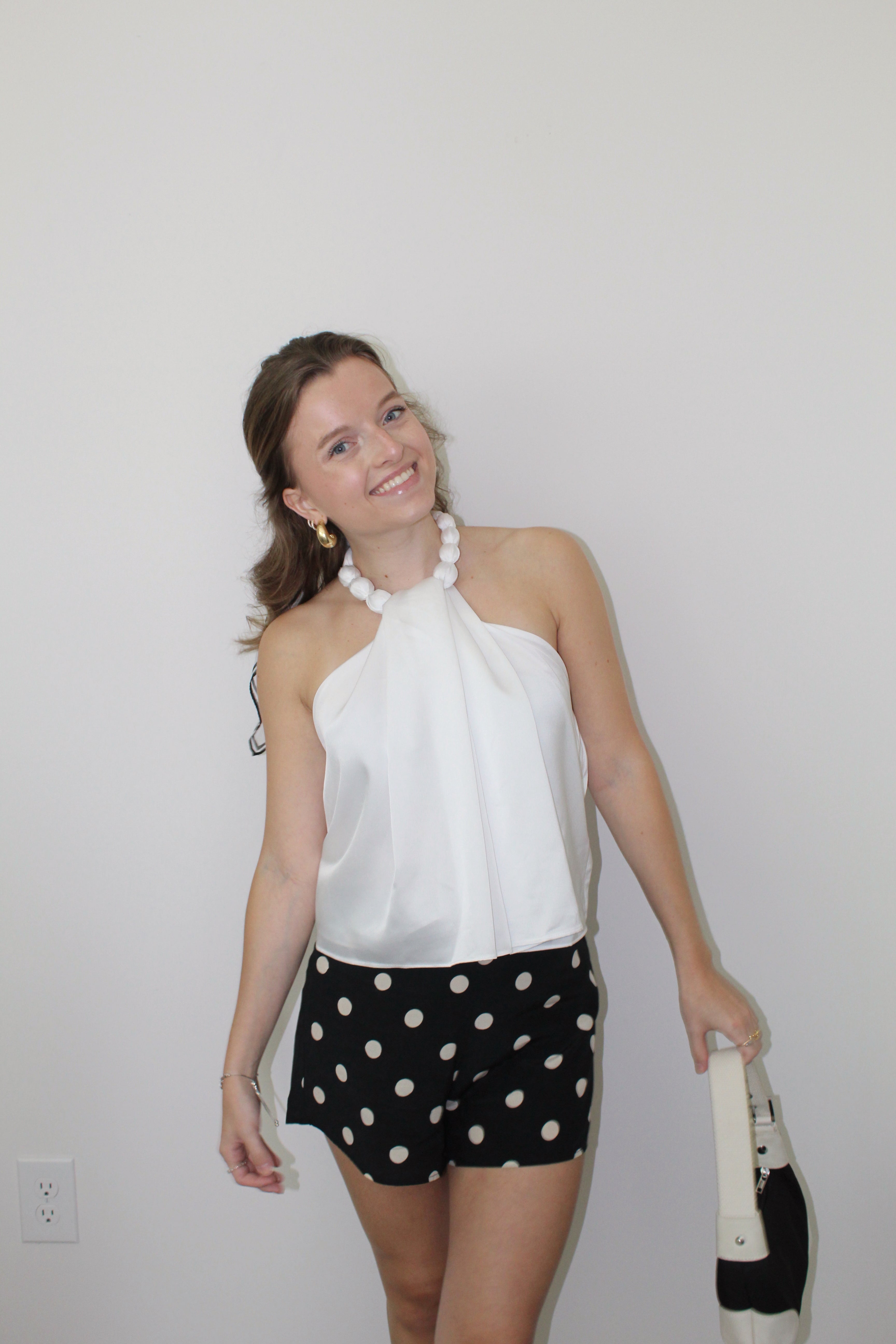 Pearl Tie Top