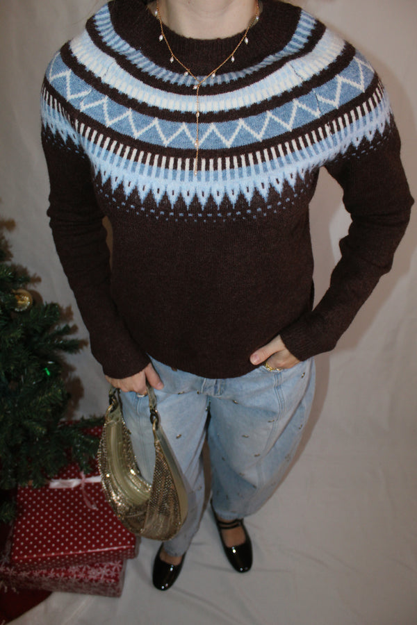 Winter Mocha Knit