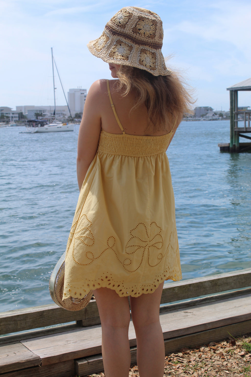 Honey Eyelet Dress