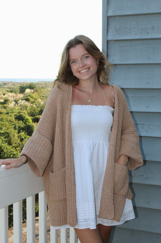 Caramel Cloud Cardigan