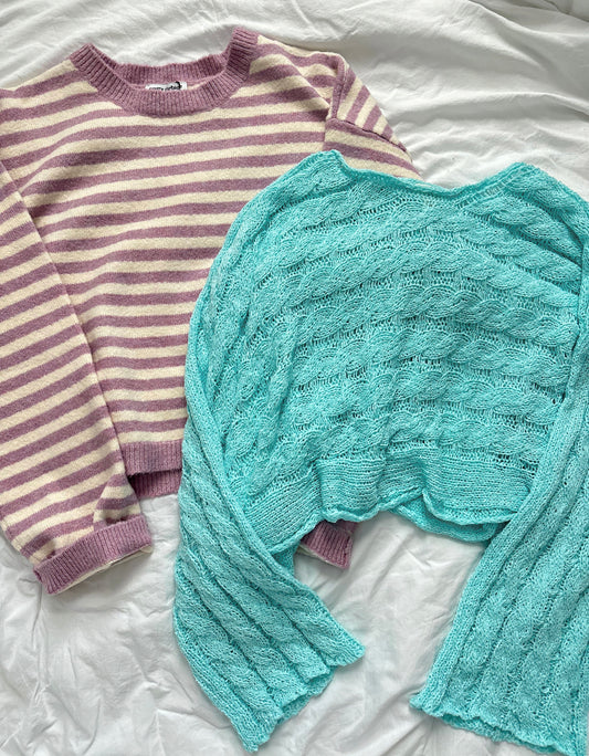 Pastel Stripe Knit