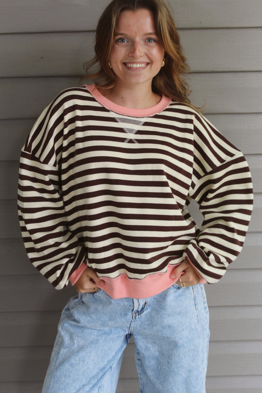 Cocoa Kiss Crewneck