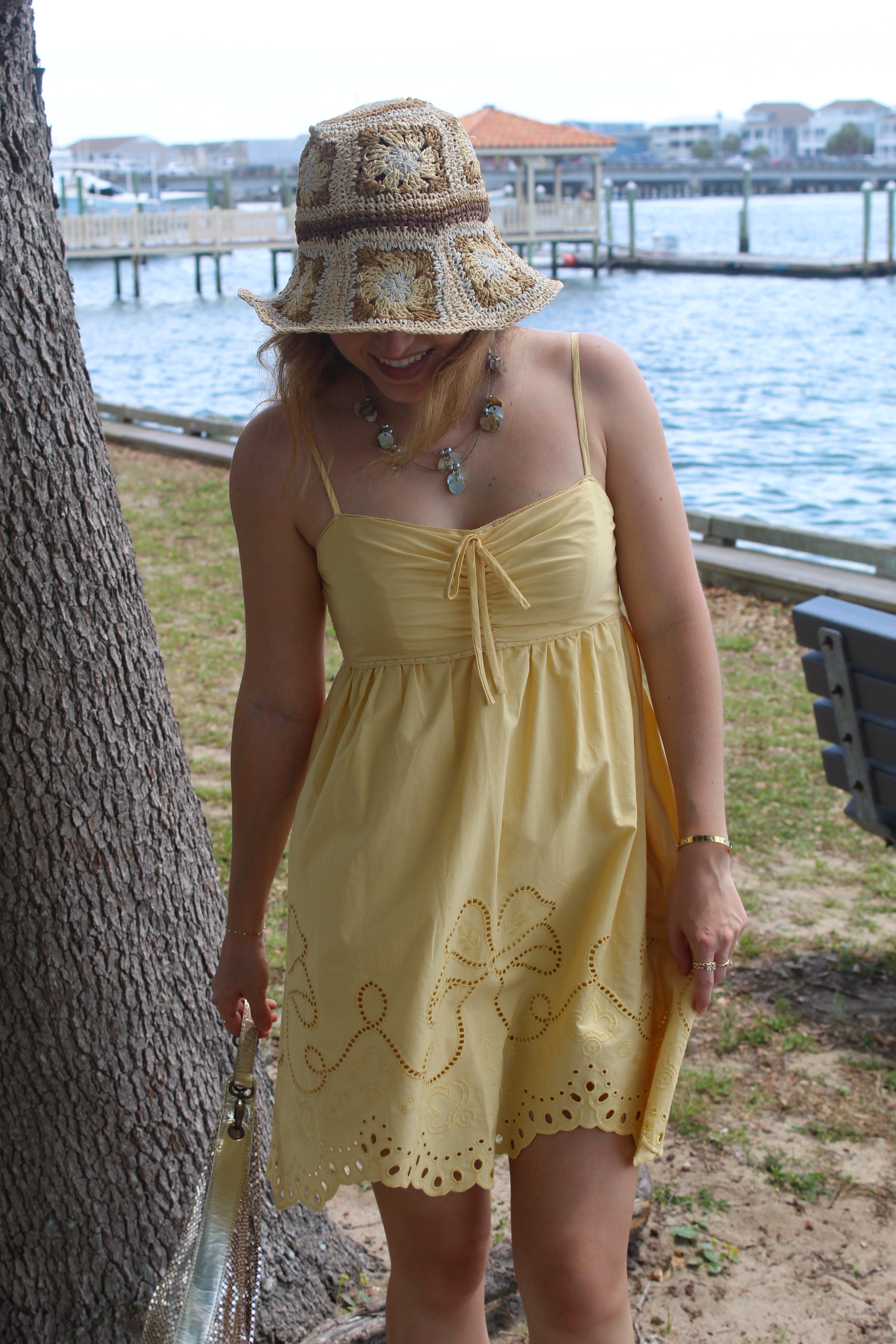 Honey Eyelet Dress