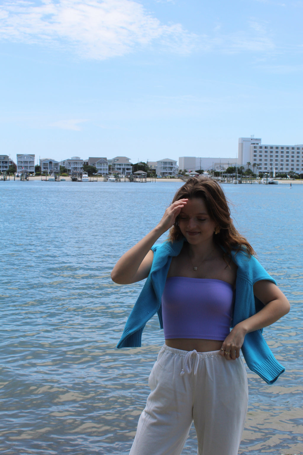 Salted Lilac Top