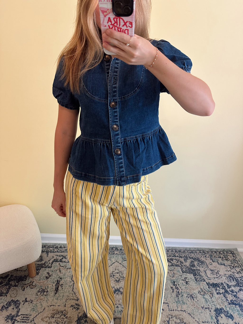 Harbor Denim Top