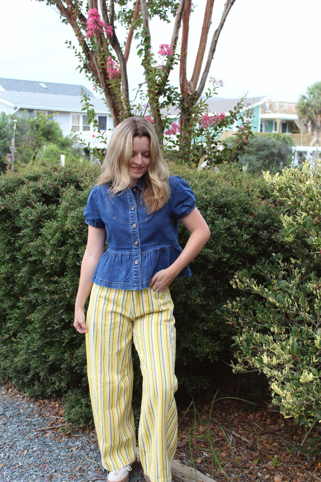 Harbor Denim Top