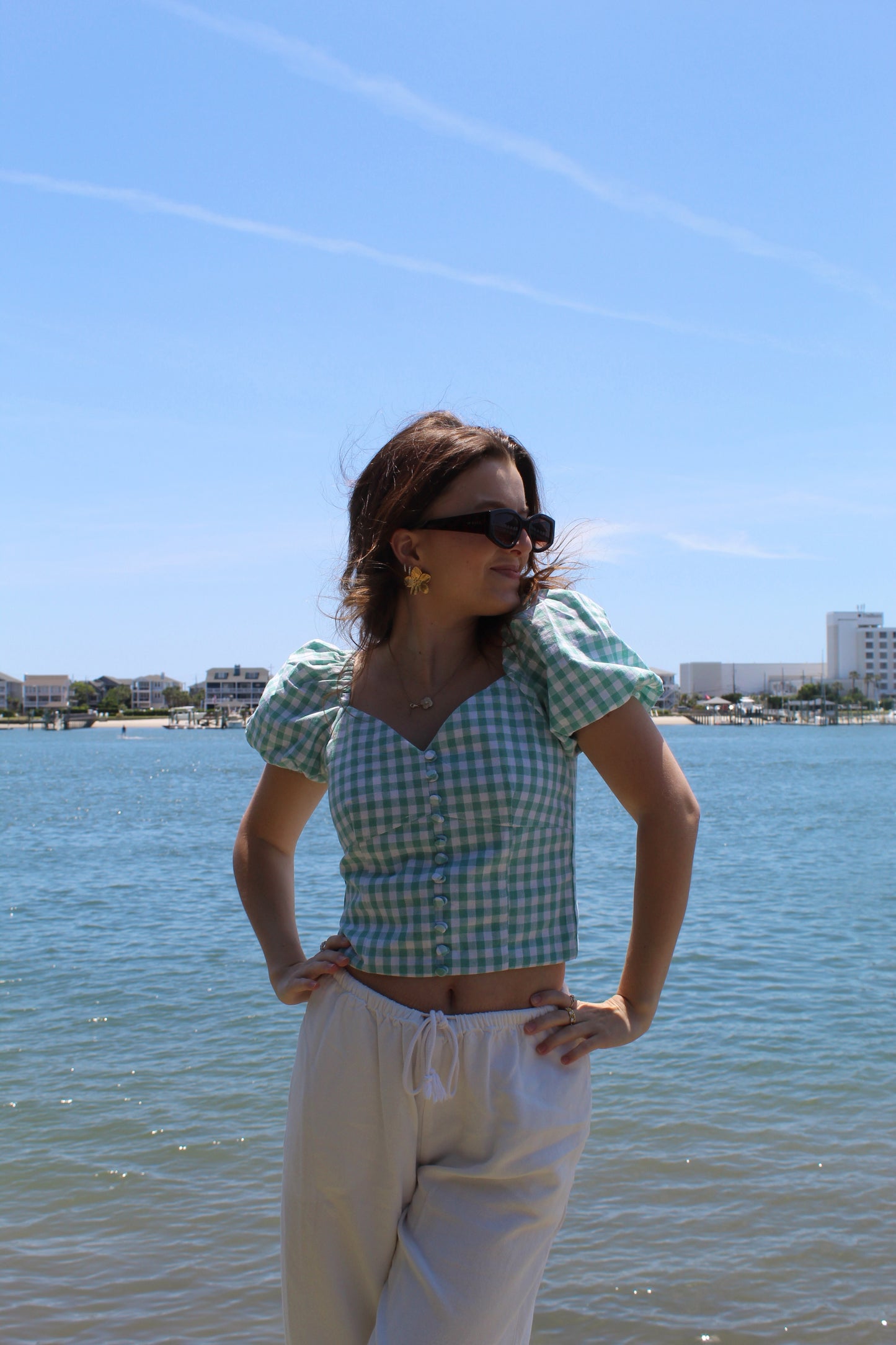 Mint Lagoon Top
