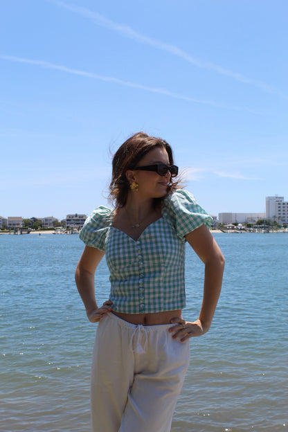 Mint Lagoon Top