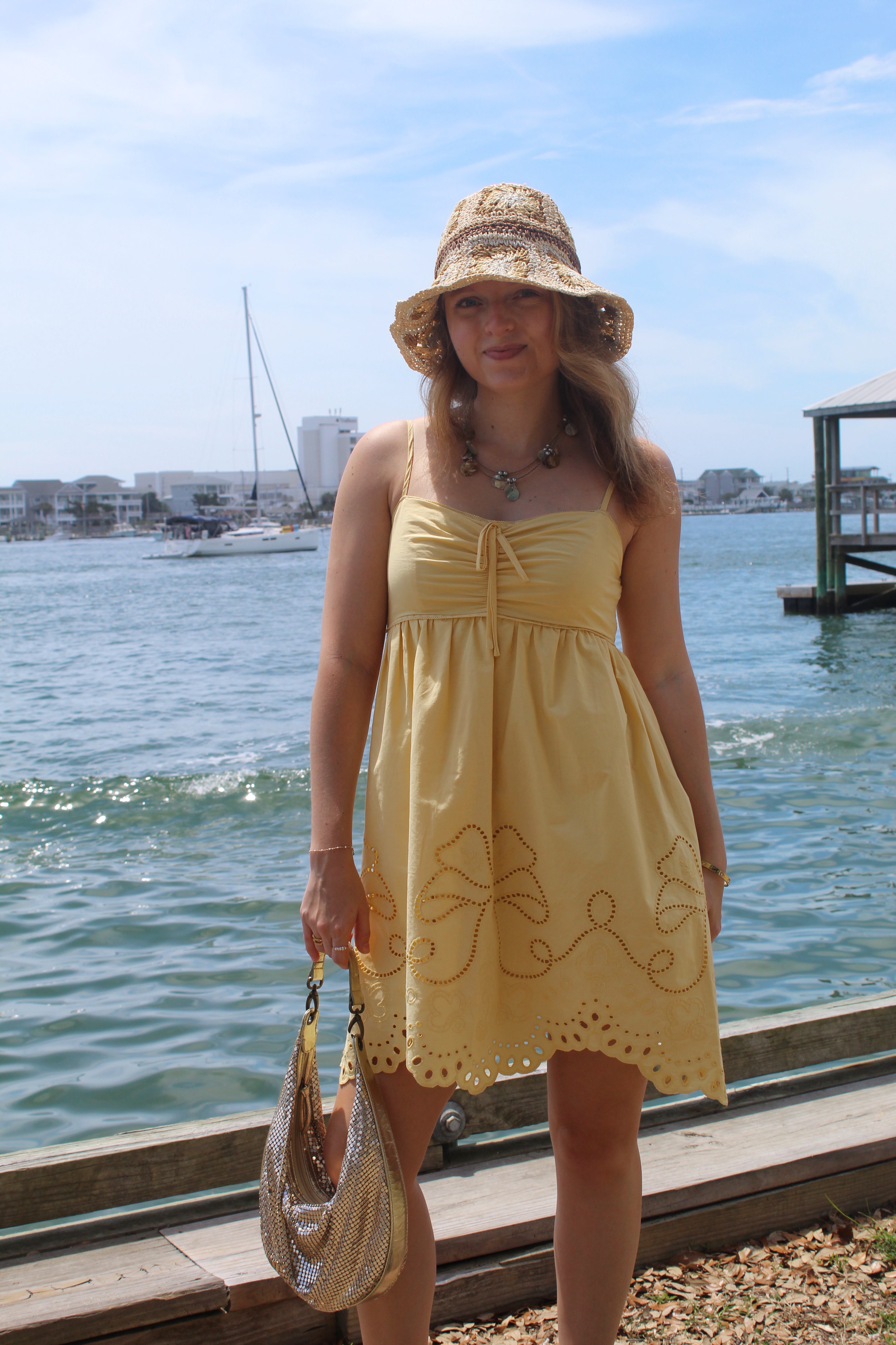 Honey Eyelet Dress