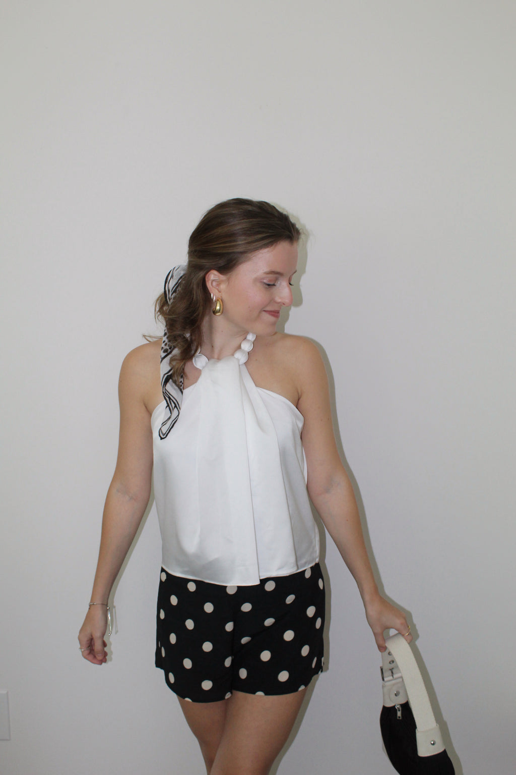 Pearl Tie Top
