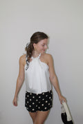 Pearl Tie Top