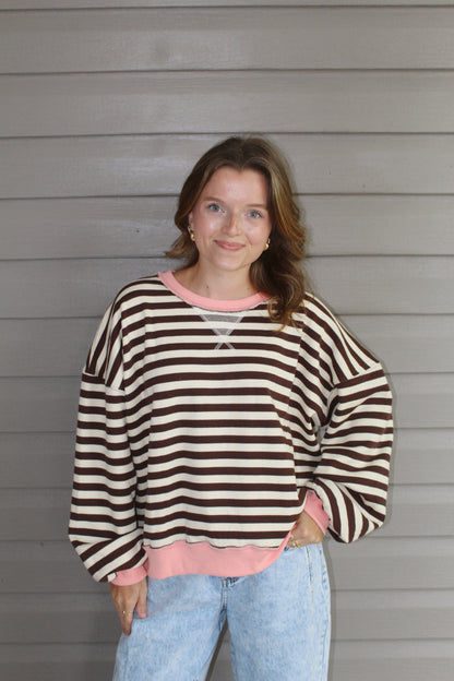 Cocoa Kiss Crewneck