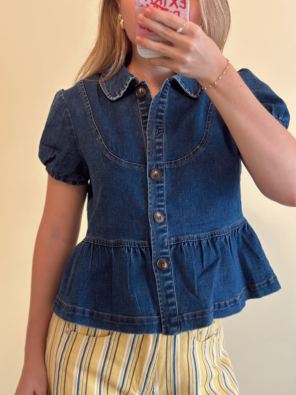 Harbor Denim Top